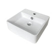 OSKAR Wall Hung Square 380x380x120 Basin