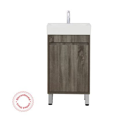 Maxio 450x320x850 Amazon Grey Cabinet with Drawer Leg (MDF)