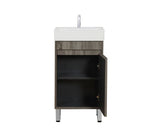 Maxio 450x320x850 Amazon Grey Cabinet with Drawer Leg (MDF) — detail 3