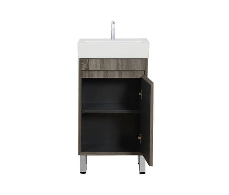 Maxio 450x320x850 Amazon Grey Cabinet with Drawer Leg (MDF) — detail 3