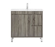Maxio 750x460x850 Amazon Grey Cabinet with RH Drawer and Leg (MDF)