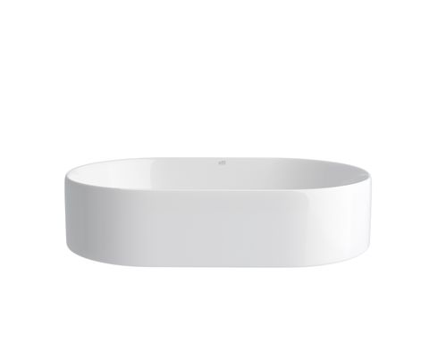 Quay Oval 500x330x120 Gloss White Basin — detail 2