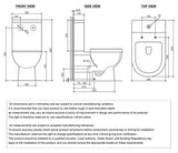 Bella Rimless Toilet Suite — detail 2