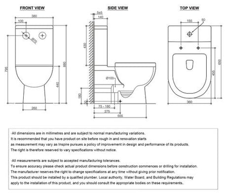 Bella Rimless Toilet Suite — detail 2