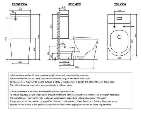 Feanza Toilet Geb Set Slim Seat — detail 2