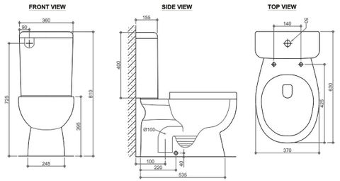 Massa Toilet Suite S-Trap — detail 2