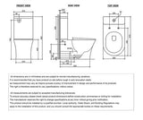 Voghera Toilet Package - WF Pan, Slim seat, Geberit Sigma8 Cistern (Button Sold Separately) — detail 2