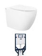 Voghera Wall Hung Pan slim seat with R&T Cistern only (Button Order Separately)
