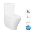 Zenitti Toilet w/STD Seat Geberit