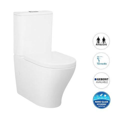 Zenitti Toilet w/STD Seat Geberit