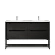Leg Byron 1200X450 Black Oak