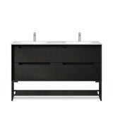 Leg Byron 1200X450 Black Oak