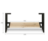Leg Byron 1200X450 Natural Oak — detail 2