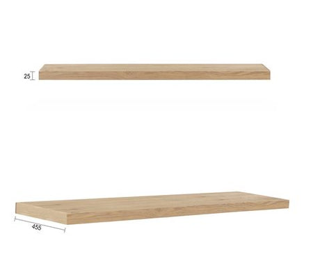 Leg Byron 1500X450 Natural Oak — detail 3