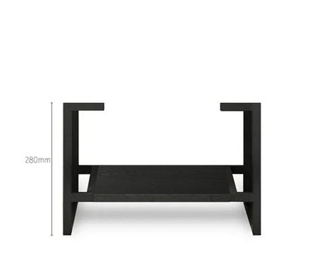 Leg Byron 600X450 Black Oak — detail 2