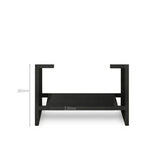 Leg Byron 900X450 Black Oak — detail 2