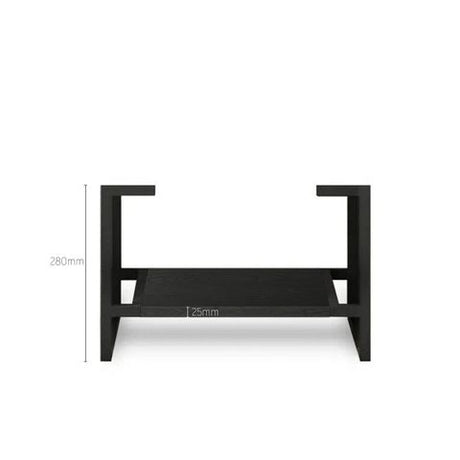 Leg Byron 900X450 Black Oak — detail 2