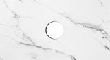 Noosa 600mm Satin White Wall Hung Vanity with Mont Blanc 60mm Top NTH — detail 2