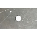 Noosa 600mm Satin White Wall Hung Vanity with Amani Grey Top 10TH