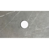 Noosa 600mm Satin White Wall Hung Vanity with Amani Grey Top NTH