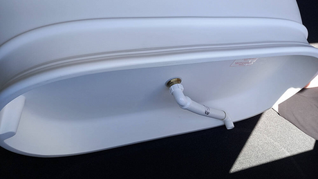 Plastec Flexidinger Cap & Lining Kit 40mm For Bathtub — detail 2