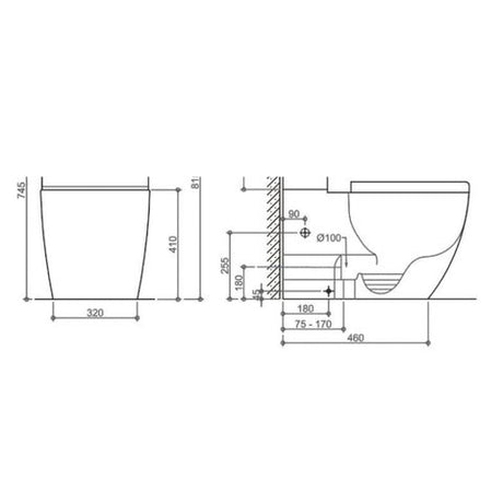 Deluso Rimless Pan — detail 2