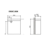 Deluso Rimless Cistern — detail 2