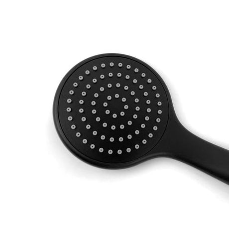 Pavia Black Handheld Shower Piece Round — detail 3