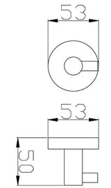 Rondo Black Robe Hook — detail 2