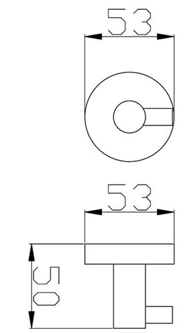 Rondo Black Robe Hook — detail 2