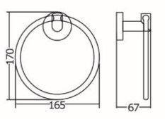 Rondo Towel Ring — detail 2