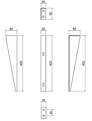 Solid Surface Top Wall Hung Stainless Steel Frame — detail 3
