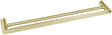 Vetto 600mm Brushed Gold Double Towel Rail