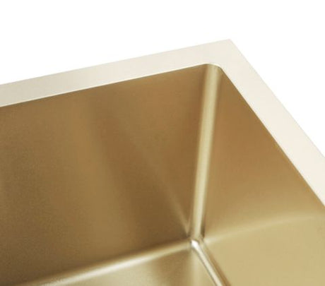 Arte Sink 76D 760x450x220 Brushed Gold — detail 4