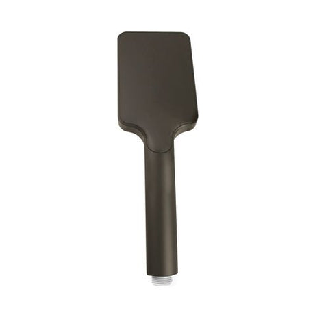 Taran 250mm Gun Metal Twin Shower On Rail Top Inlet Square — detail 4