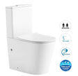Radiant Toilet Suite Slim Seat Matte White