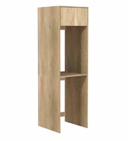 Byron/Bondi Laundry 2100 Natural Oak Tall Washing Machine Cabinet — detail 2