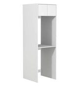 Hampshire Laundry 2100 White Tall Washing Machine Cabinet — detail 2