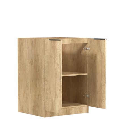 Byron/Bondi Laundry 630 Natural Oak Base Cabinet — detail 3