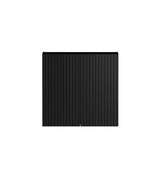 Marlo Laundry 630 Fluted Black Wall Cabinet