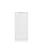 Bondi Laundry 415 Fluted White Base Cabinet