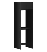 Hampshire Laundry 2100 Black Tall Washing Machine Cabinet — detail 2