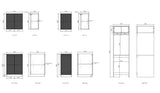 Laundry Kit 1715C Bondi White with Natural Carrara Marble Top — detail 8