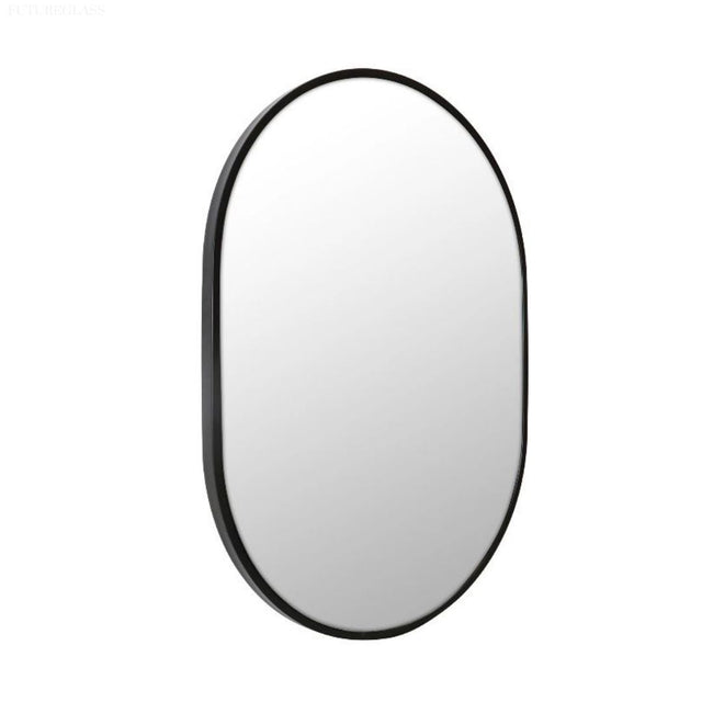 Framed Oval Mirror