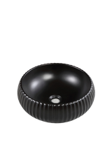 VITO Geneva Fluted Bowl Premium Ceramic Above-Counter Basin 400*400*140mm GNV4014 — detail 2