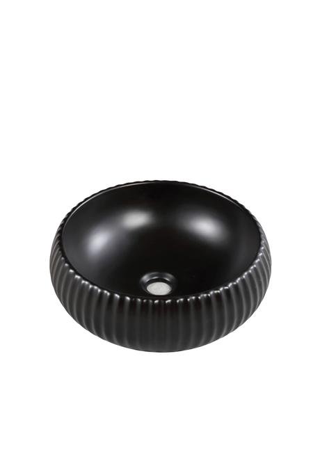 VITO Geneva Fluted Bowl Premium Ceramic Above-Counter Basin 400*400*140mm GNV4014 — detail 2