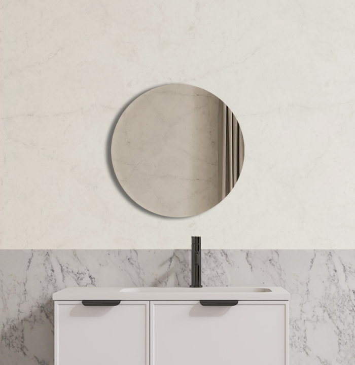 Luna  Pencil Edge Round Mirrors 500/600/700/800/900 PM500-900