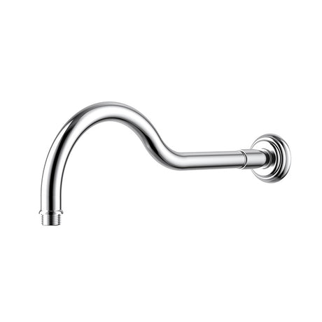 Clasico Shower Arm Horizontal  Chrome 400mm Chrome