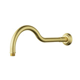 Clasico Shower Arm Horizontal  Chrome 400mm Chrome