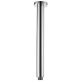 Round Shower Arm Vertical Chrome 300mm Chrome